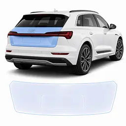 Антигравійна захисна бронеплівка за лекалами для Audi e-tron GE 2019-2022 - зона кришки багажника