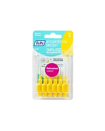 Міжзубна щітка TePe Original, Yellow, 6 шт, 0.7 мм
