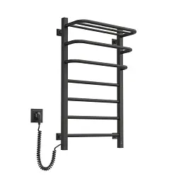 Електрирчна Рушникосушка FORTIS 480х800 ЧОРНА Sensor (Ліва) - мініатюра 2