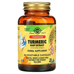 Екстракт Кореня Куркуми Turmeric Root Extract - 60 вег. капсул