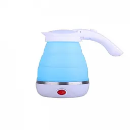 Складаний силіконовий електрочайник SmartTech Foldable Kettle 600 мл Синій - мініатюра 2