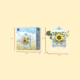 Конструктор Pantasy Original - Flower Cart Візок із соняшниками (15026) - мініатюра 4