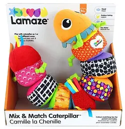 М'яка іграшка Lamaze Збери гусеничку L27244 - мініатюра 7