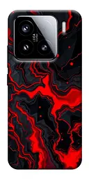 TPU чохол Demsky Black red marble для Xiaomi 15