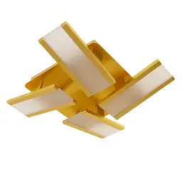 Люстра Brille лофт стельова LED 55W WW G (BL-839C/4)