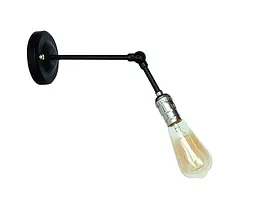 Бра настінне Levistella 752WM3301-1, E27, 60W, чорний, метал, сучасний стиль
