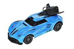 Автомобіль SL-354RHBL Spray Car Sport на радіокеруванні 1:24,блакитний,з світлом,вихлопною парою - мініатюра 2