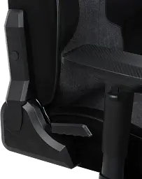 Геймерське крісло GT Racer чорне з темно-сірим (X-8007 Dark Gray/Black Suede) - мініатюра 6