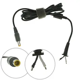 DC кабель живлення для БЖ LENOVO 120-180W 7.9 x 5.5-PIN прямий штекер довжина 170см (від БЖ до ноутбуку)