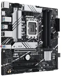 Материнська плата LGA1700, Asus PRIME B760M-A-CSM, B760, 4xDDR5, Int.Video(CPU), 4xSATA3, 2xM.2, 3xPCI-E 4.0 x16, Realtek 7.1, Realtek 2.5Gb, 5xUSB3.2/7xUSB2.0, HDMI/DP, MicroATX - мініатюра 3