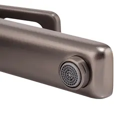 Змішувач для умивальника високий Koer KB-11031-07 KR5435 Графіт - мініатюра 3