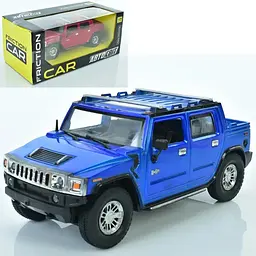 Джип металевий з гумовими колесами AS-3012 АвтоСвіт, 1:24, HUMMER