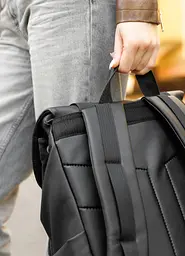 Жіночий рюкзак ролл Sambag Loft Zard чорний 46 х 28 х 13 см (22618001) - мініатюра 7