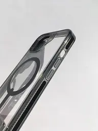 Протиударний чохол для iPhone 17e/16e/15/14/13 ZAGG Gear4 Crystal Palace MagSafe KS Прозорий Black - мініатюра 4