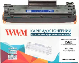 Картридж тон. WWM для HP LJ Pro M12a/12w/26a аналог CF279A Black ( 1000 ст.) (LC52N)