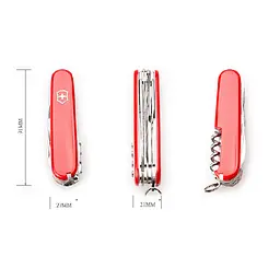 Ніж Victorinox Huntsman 91мм,15функ,черв - мініатюра 5