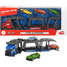 Автотранспортер Dickie Toys з 3 машинками 28 см в асортименті (3745008) - мініатюра 2