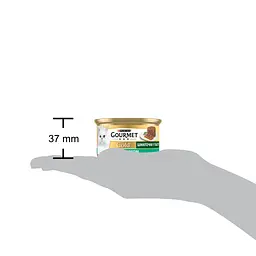 Упаковка вологого корму для котів Gourmet Gold Шматочки в паштеті з кроликом 2.04 кг (85 г x 24 шт.) - мініатюра 8