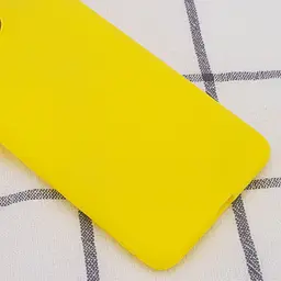 Силіконовий чохол Candy для Realme C35 Жовтий - мініатюра 3