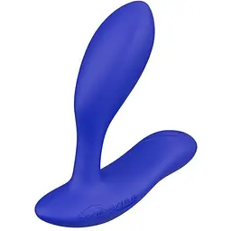 Смарт-вібромасажер простати We-Vibe Vector+ Royal Blue пульт ДК регульований кут нахилу - мініатюра 2