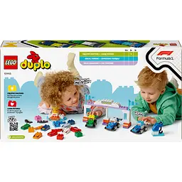 Конструктор LEGO DUPLO Автомобілі для перегонів і пілоти команд Формули-1, 70 деталей (10445) - мініатюра 2