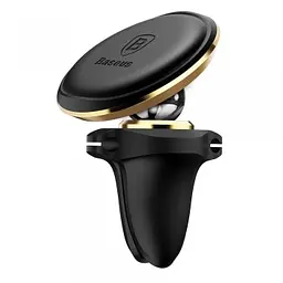 Автомобільний тримач холдер Baseus Magnetic Air Vent Car Mount Holder SUGX-A0V Gold