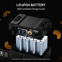 Портативная зарядная станция Pecron E2400LFP LiFePO4, 2048 Вт/ч 2400 Вт (E2400LFP) - миниатюра 13