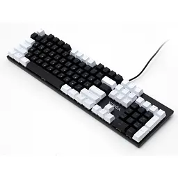Клавіатура Vinga KBGM-095 LED Orange Switch USB White/Black (KBGM-095Y White/Black) - мініатюра 4