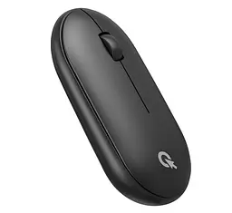 Миша бездротова OfficePro M185B Silent Click Black (M185B) - мініатюра 2