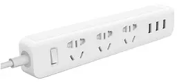 XiaomiXiaomi Power Strip (3 розетки + 3 USB port) White (XMCXB01QM) (NRB4027CN) EU Plug