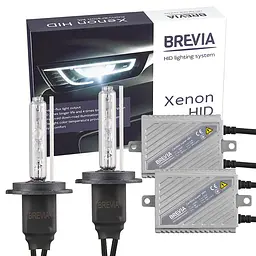 Комплект ксенону Brevia Н7 6000К + Super Slim Canbus(15763)