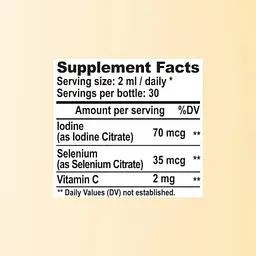 Селен-йод Nano Pure Labs Simply Science Bioavailable Selenium-Iodine SE I 60 мл - мініатюра 7