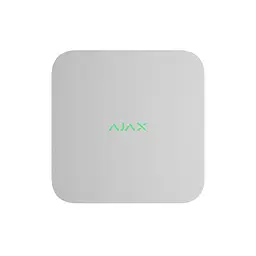 IP-відеореєстратор 8-канальний 8Mp Ajax NVR DC (8ch) White (26-00573)