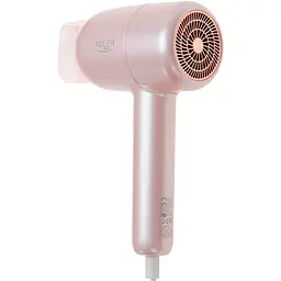 Фен Adler AD 2279p pink 1800Вт/ 2 швидкості/ хол.обдув/ темп.режимів-2/іонізація/ насадки - 1 шт. - мініатюра 3