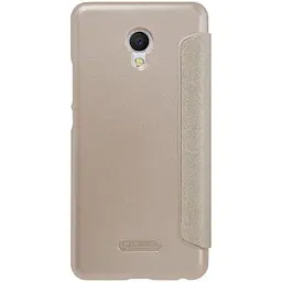 Чохол-книжка Nillkin Sparkle case Meizu M3e Gold - мініатюра 5