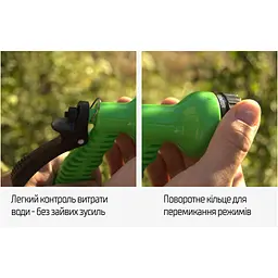 Шланг для поливу Alloid поливальний, з розпилювачем, 30м (WH-7530) - мініатюра 9