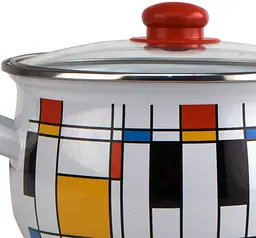 Каструля з кришкою Gusto Метафора форми GT-T-118-MF 18 см 3.1 л (126816) - мініатюра 2