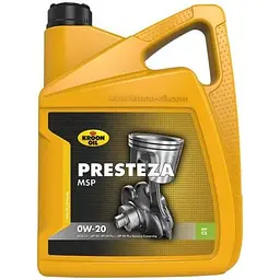 Моторна олива Kroon-Oil Presteza MSP 0W-20 5л (KL 36497)