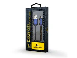 Кабель Cablexpert CC-USB2J-AMmBM-1M-BL - мініатюра 2