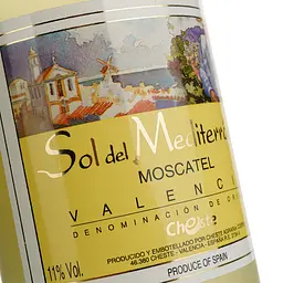 Вино Anecoop Sol de Mediterraneo D.O., біле, солодке, 12%, 0,75 л - мініатюра 5