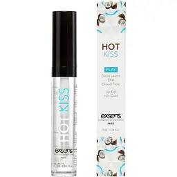 Блиск для губ Exsens Hot Kiss Кокос зі зігріваючим ефектом 7.4 мл - мініатюра 2