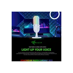 Мікрофон Razer Seiren V3 Chroma White (RZ19-05060200-R3M1) - мініатюра 2