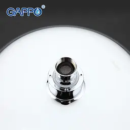 Тропічний душ Gappo G14, Ø200 мм, хром, Хром - мініатюра 4