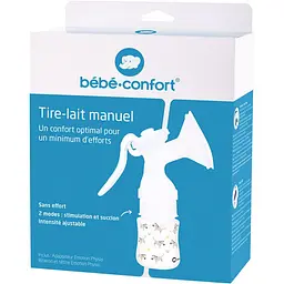 Молоковідсмоктувач Bebe Confort Manual Breast Pump Savannah ручний білий (3101201000) - мініатюра 4