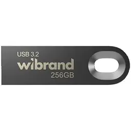 USB флеш накопичувач Wibrand 256GB Eagle Grey USB 3.2 Gen 1 (USB 3.0) (WI3.2/EA256U10G)