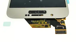 Модуль матриця + тачскрин Samsung Galaxy A8 (A800) 2016, gold (OLED) - мініатюра 2