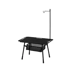 Складний стіл Naturehike CNK2450JJ025, 60х40 см, алюміній, чорний