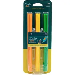 Набір стрижнів для 3D ручки 3Doodler Start 75 шт Помаранчевий/Жовтий/Зелений (3DS-ECO-MIX2-75) [113404]