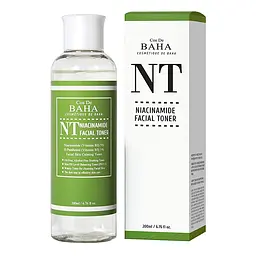 Тонер для проблемної шкіри з ніацинамідом Niacinamide Toner NT Cos De BAHA 200 мл