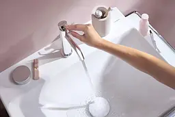Змішувач для умивальника Hansgrohe Tecturis S CoolStart EcoSmart+ без донного клапана chrome 73312000 - мініатюра 2